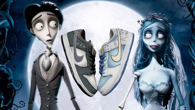 Corpse Bride Nike SB Dunk Low