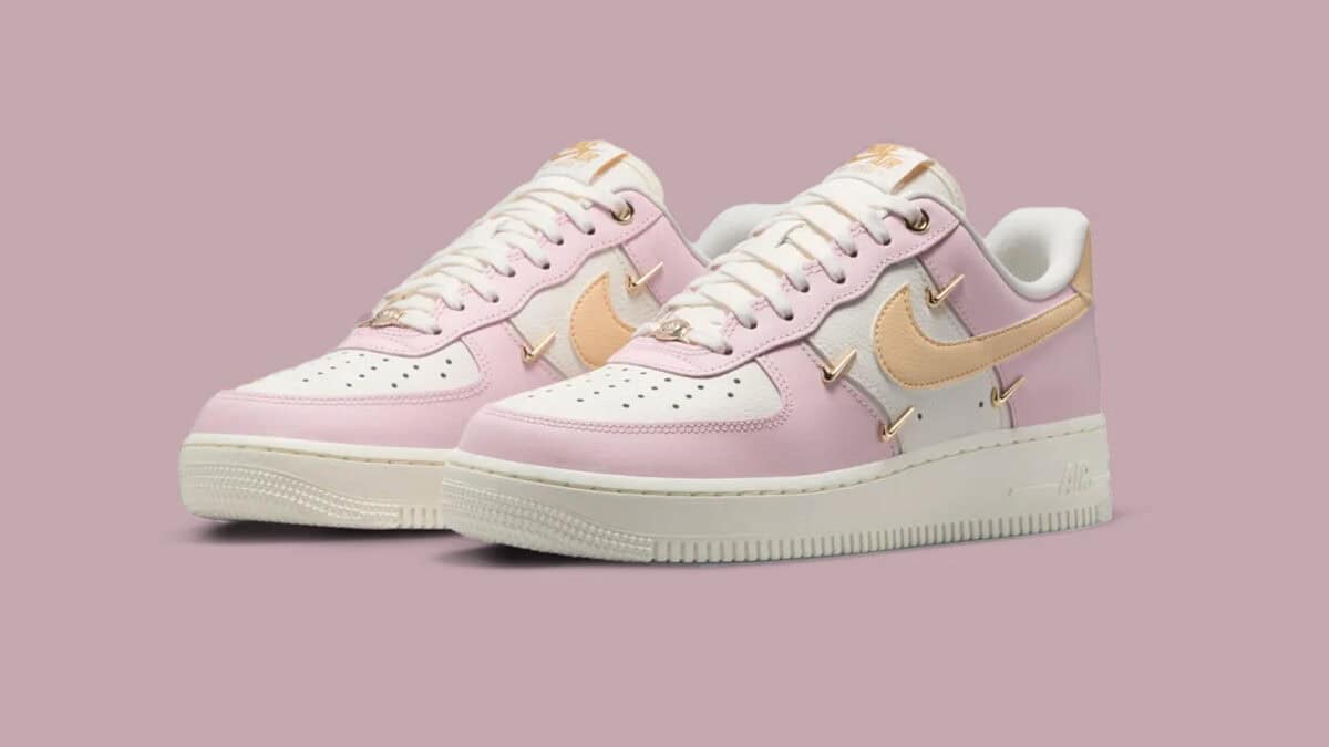 pink foam airforces