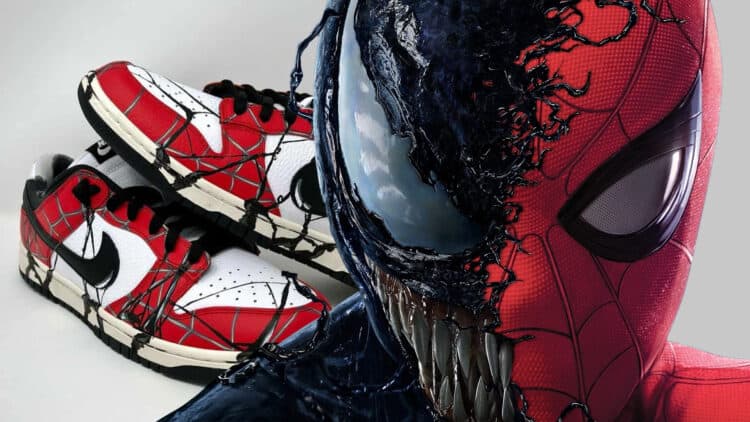 Spider-Man vs Venom Nike Dunk Low