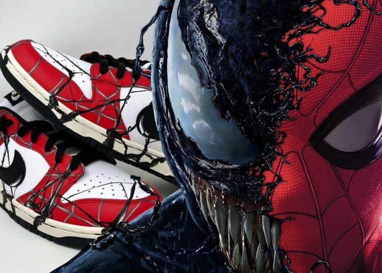 Spider-Man vs Venom Nike Dunk Low