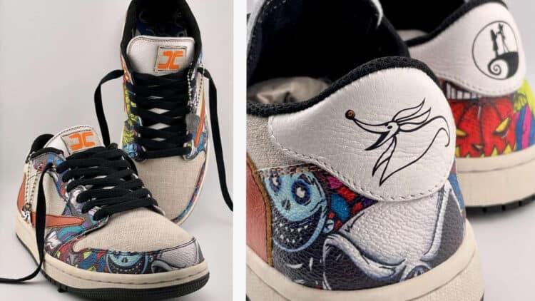 Travis Scott Jordan 1 Low Nightmare Before Christmas