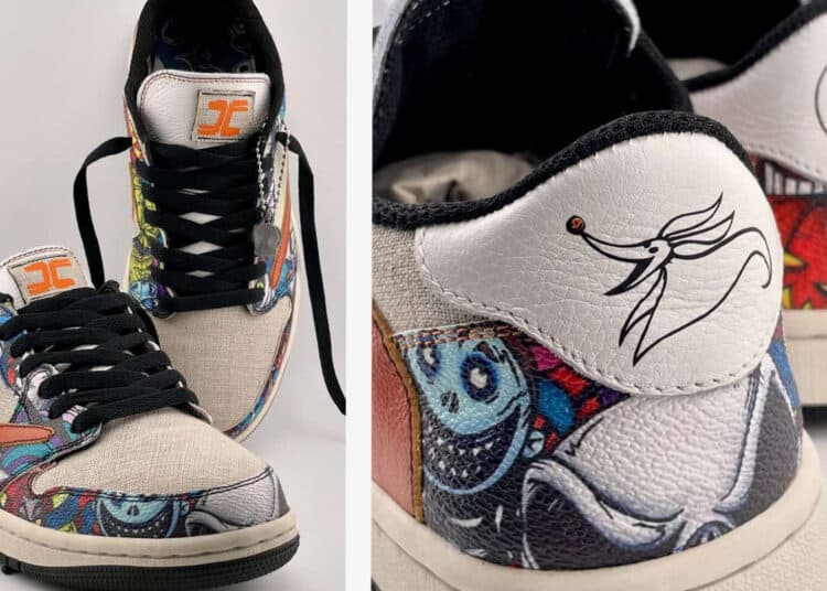 Travis Scott Jordan 1 Low Nightmare Before Christmas