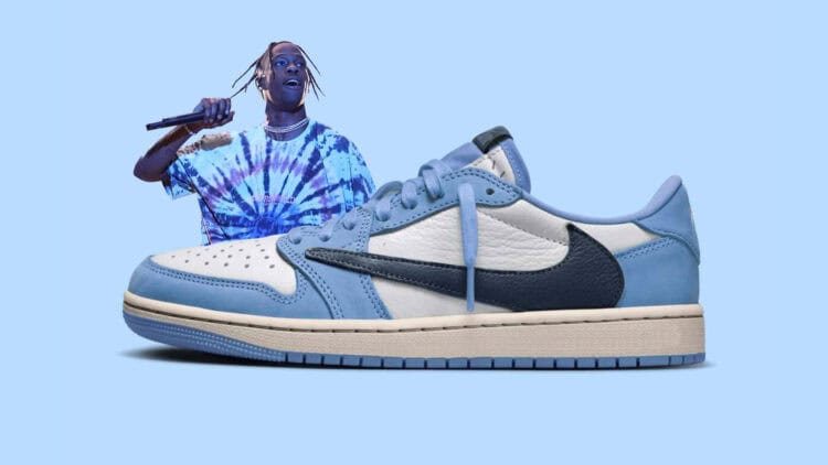 UNC Travis Scott Air Jordan 1 Low