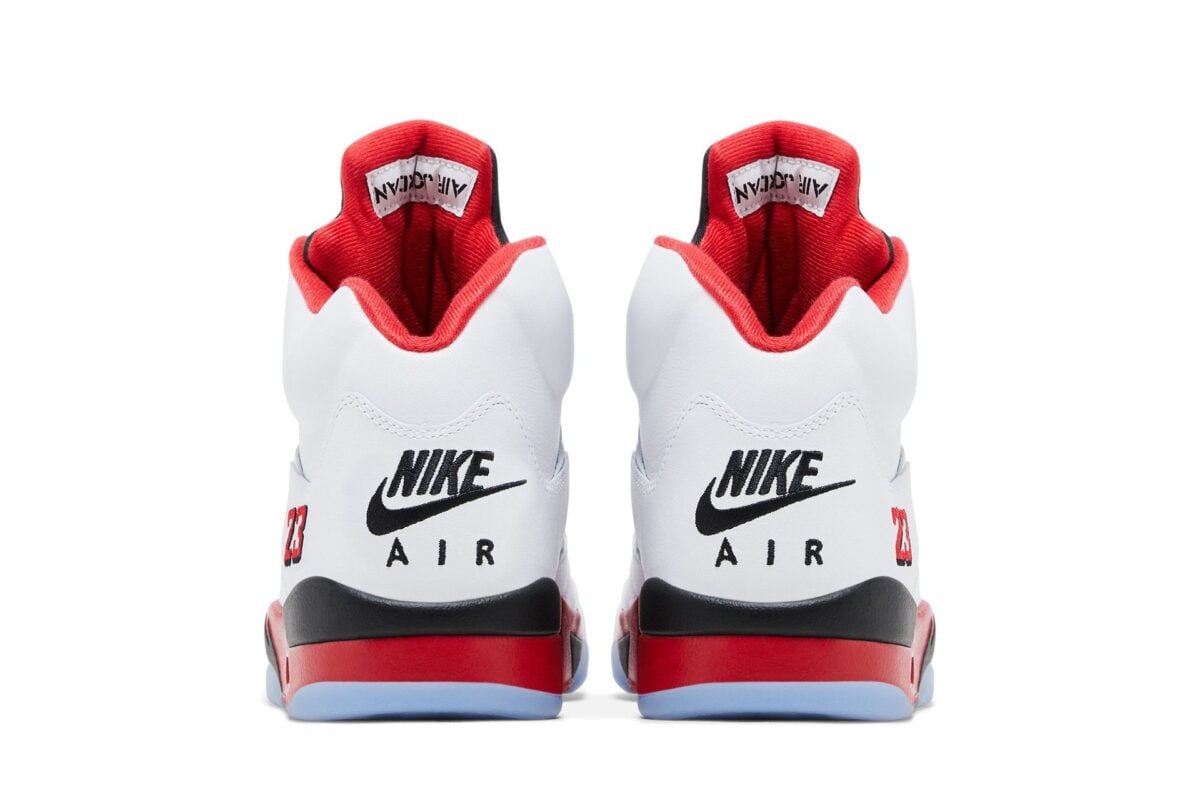 Air Jordan 5 OG "Fire Red" (Black Tongue)