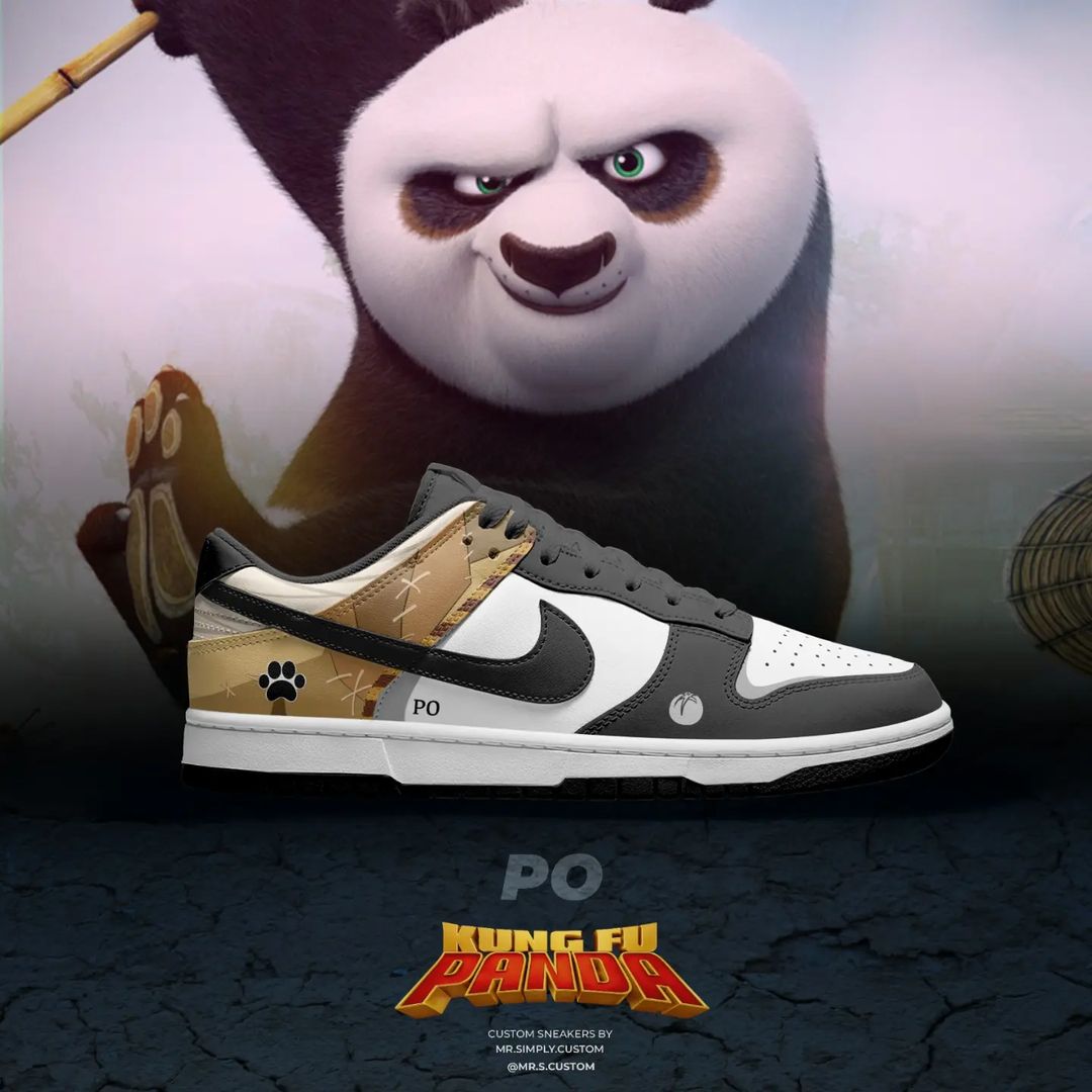 Kungfu Panda x Nike Dunk Low