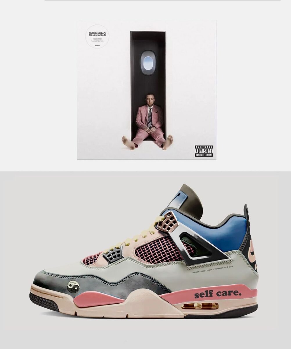 Nike Sneakers Inspired by Mac Miller's Album Cover