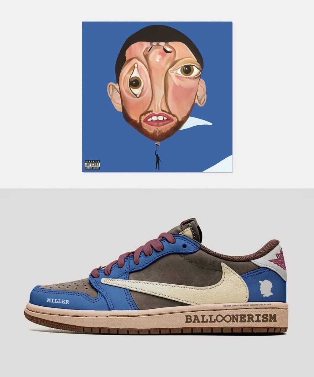 Nike Sneakers Inspired by Mac Miller's Album Cover