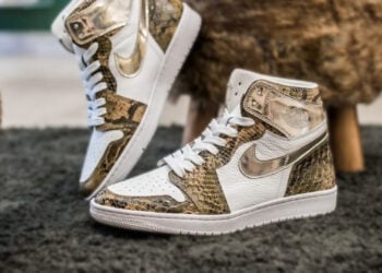 Air Jordan 1 High "Gold Snake"