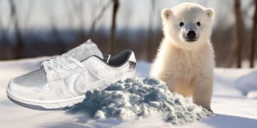 The Polar Bear x Nike Dunk Sneaker Captures Arctic Majesty