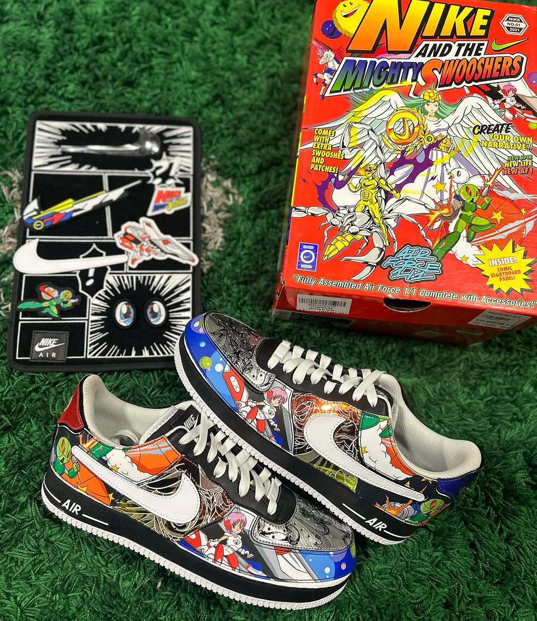 Nike Air Force 1/1 "Nike and the Mighty Swooshers"