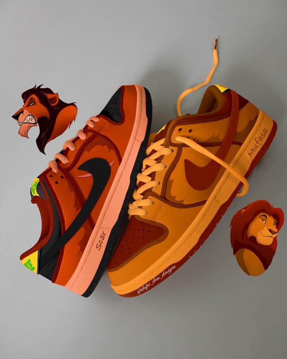 Scar & Mufasa x Nike SB Dunk Low