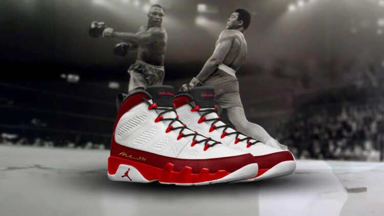 Air Jordan 9 Fight of the Century Muhammad Ali