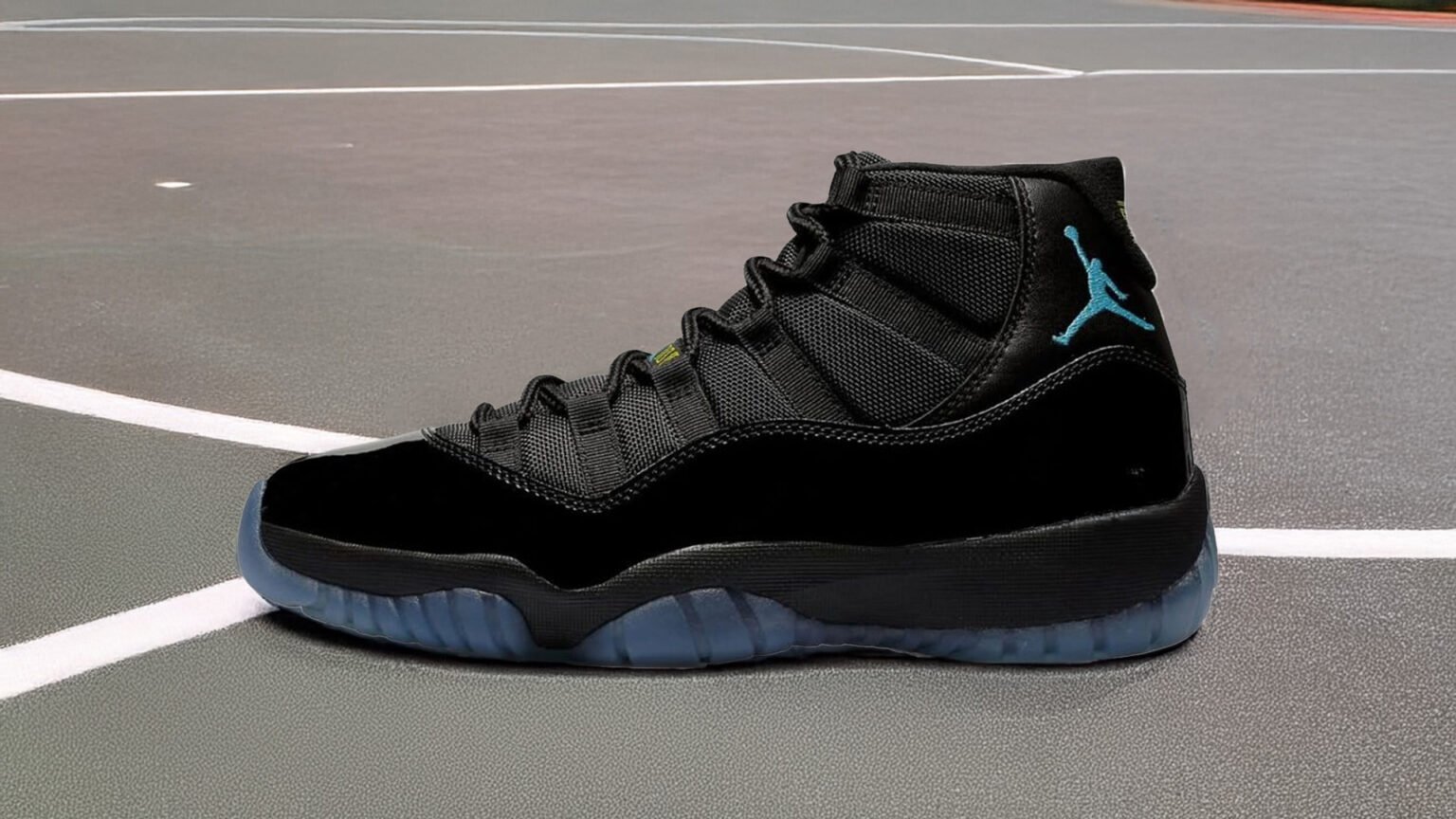 mens jordan 11 gamma blue