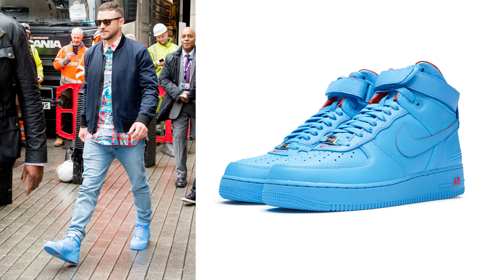 Justin Timberlake Don C Nike Air Force 1 High All Star