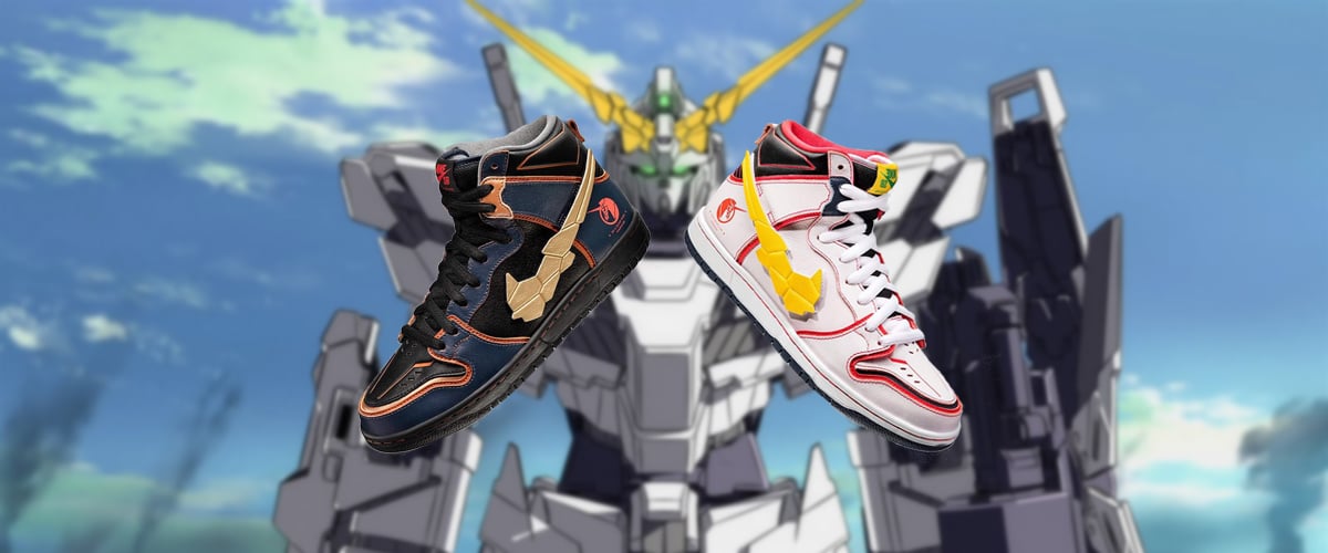 Gundam x Nike SB Dunk High
