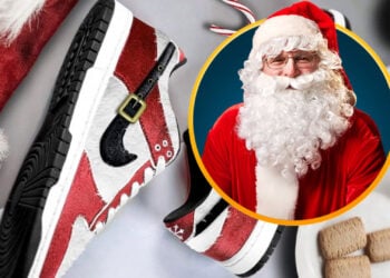 Nike Christmas Sneakers Santa