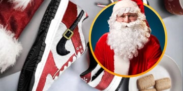 Nike Christmas Sneakers Santa