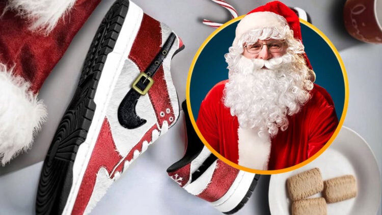 Nike Christmas Sneakers Santa