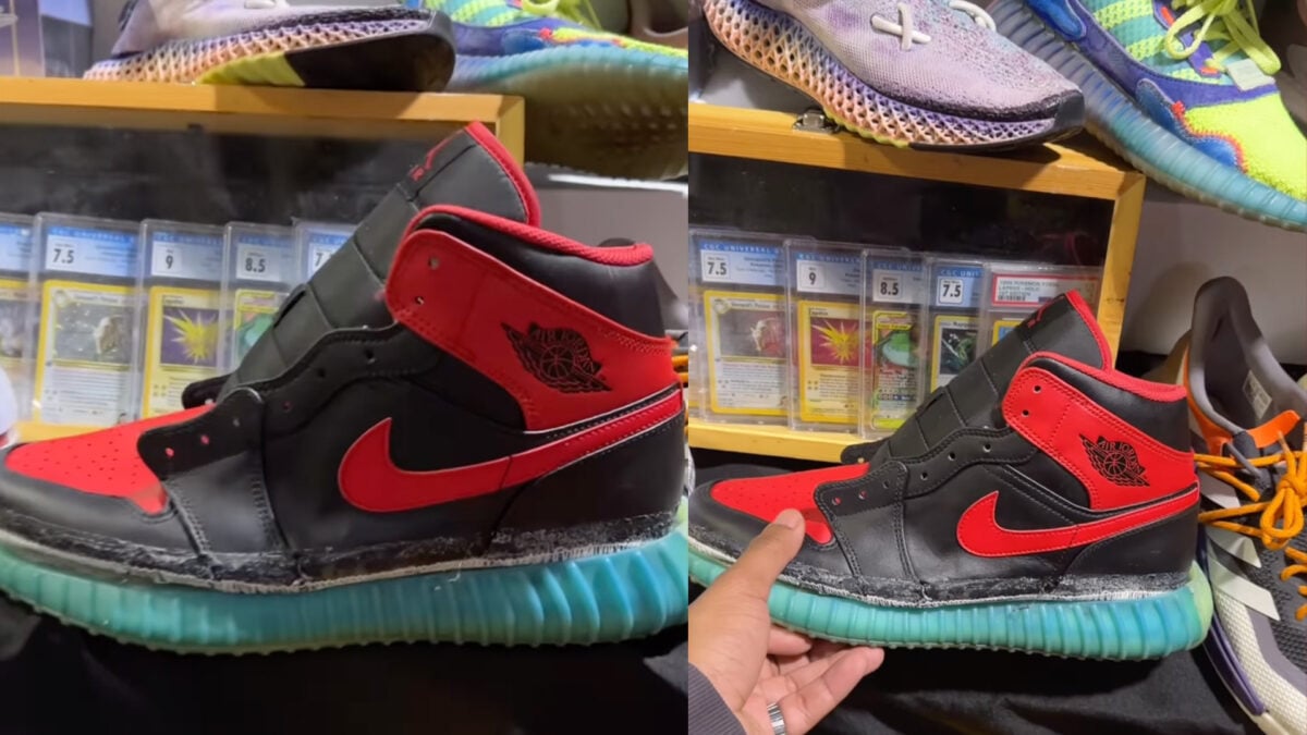 SneakerCon's Sole Swap Nike Air Jordan 1 Yeezy