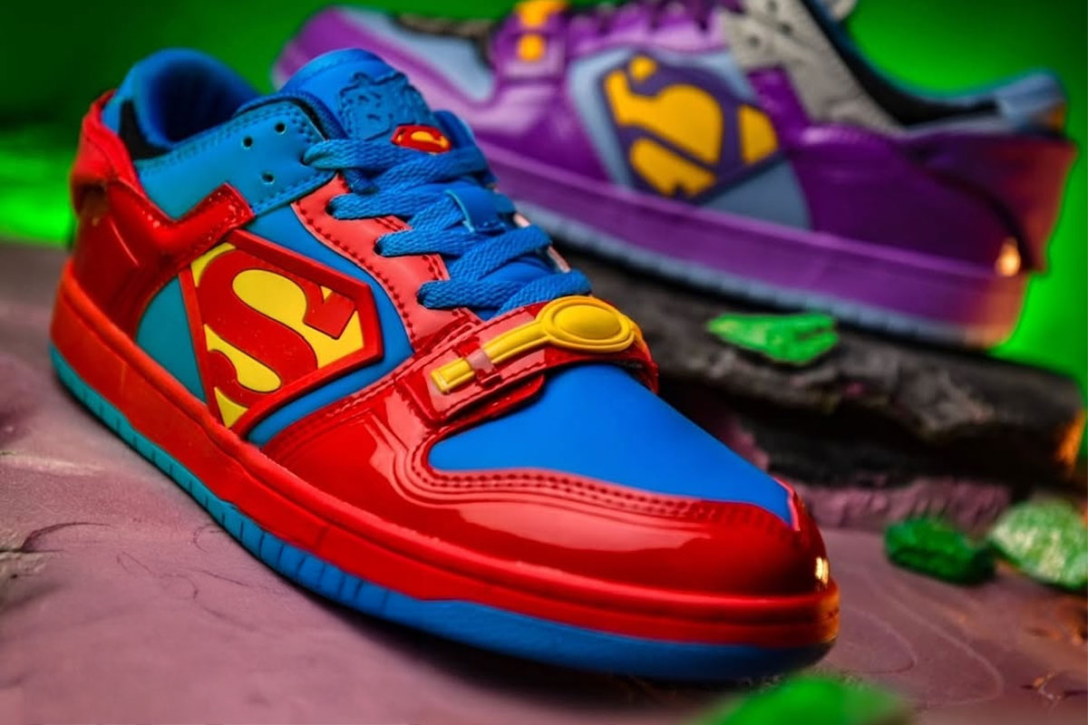 Superman Nike Dunks