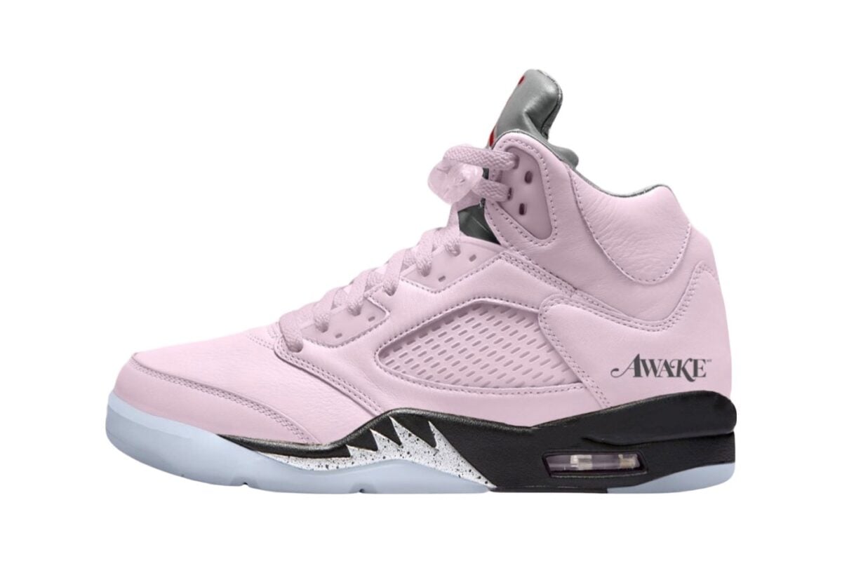 Awake NY x Air Jordan 5 "Arctic Pink" 