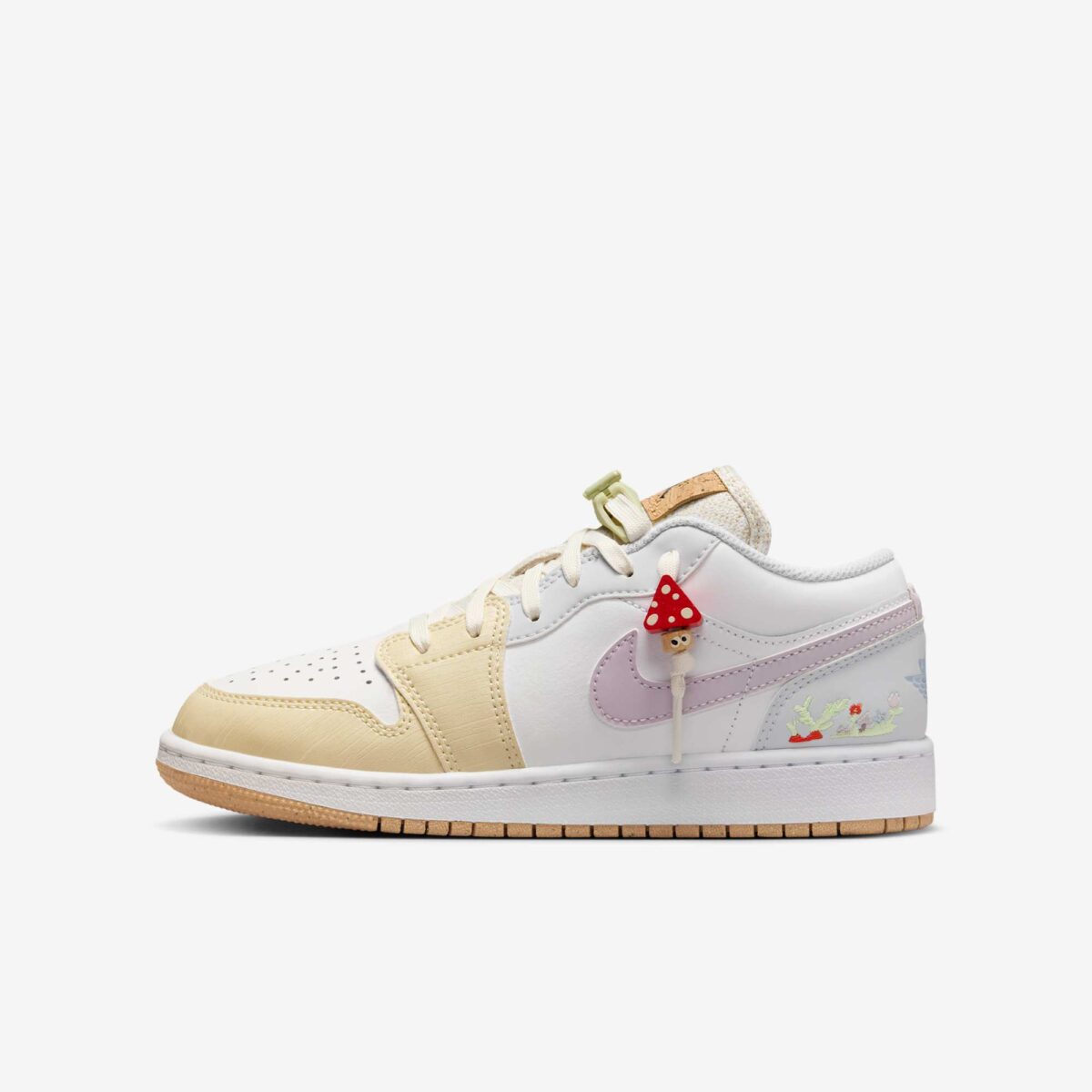 Air Jordan 1 Low GS "Wooden Mushroom"