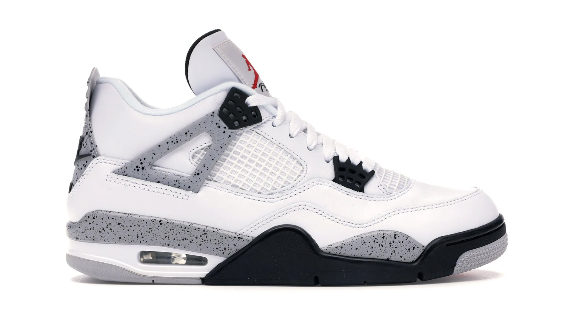 Air Jordan 4 White Cement