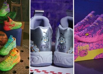 LaMelo Ball’s TMNT x PUMA MB.04 'Shredder' Sneakers Are Totally Mutant