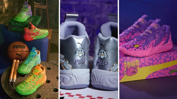 LaMelo Ball’s TMNT x PUMA MB.04 'Shredder' Sneakers Are Totally Mutant