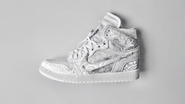 Satin Off-White x Air Jordan 1 Triple White 