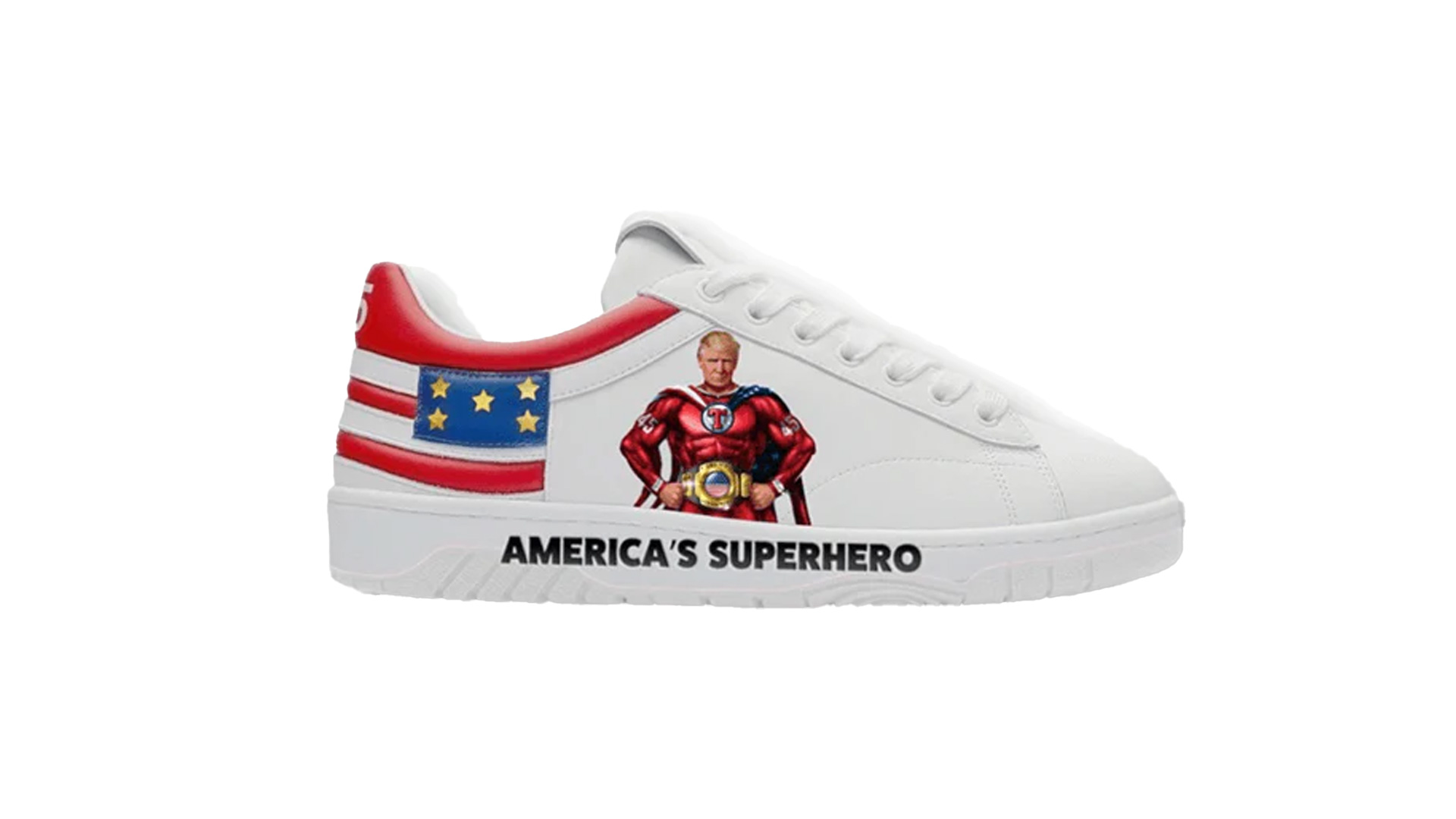 Trump America’s Superhero Low Top Sneaker