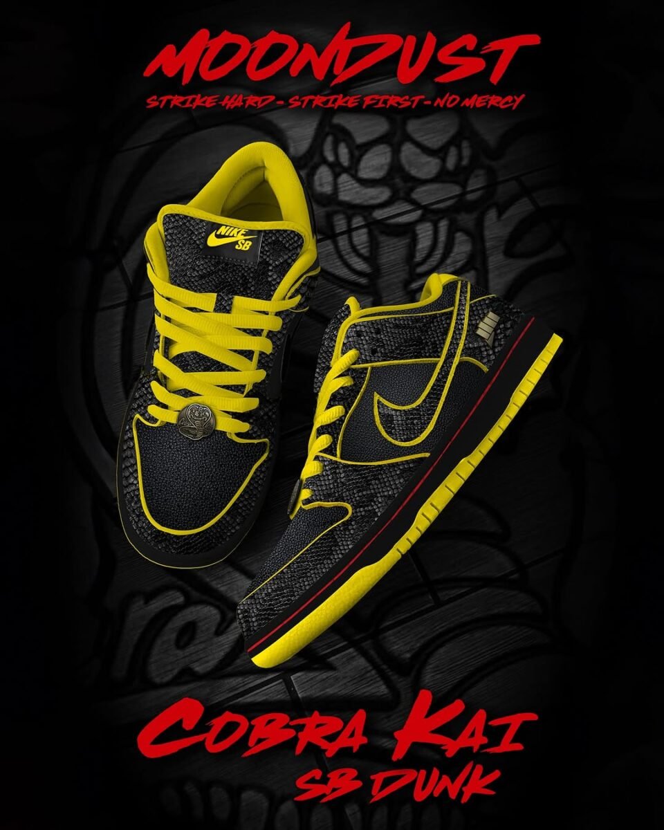 Cobra Kai x Nike SB Dunk “No Mercy”