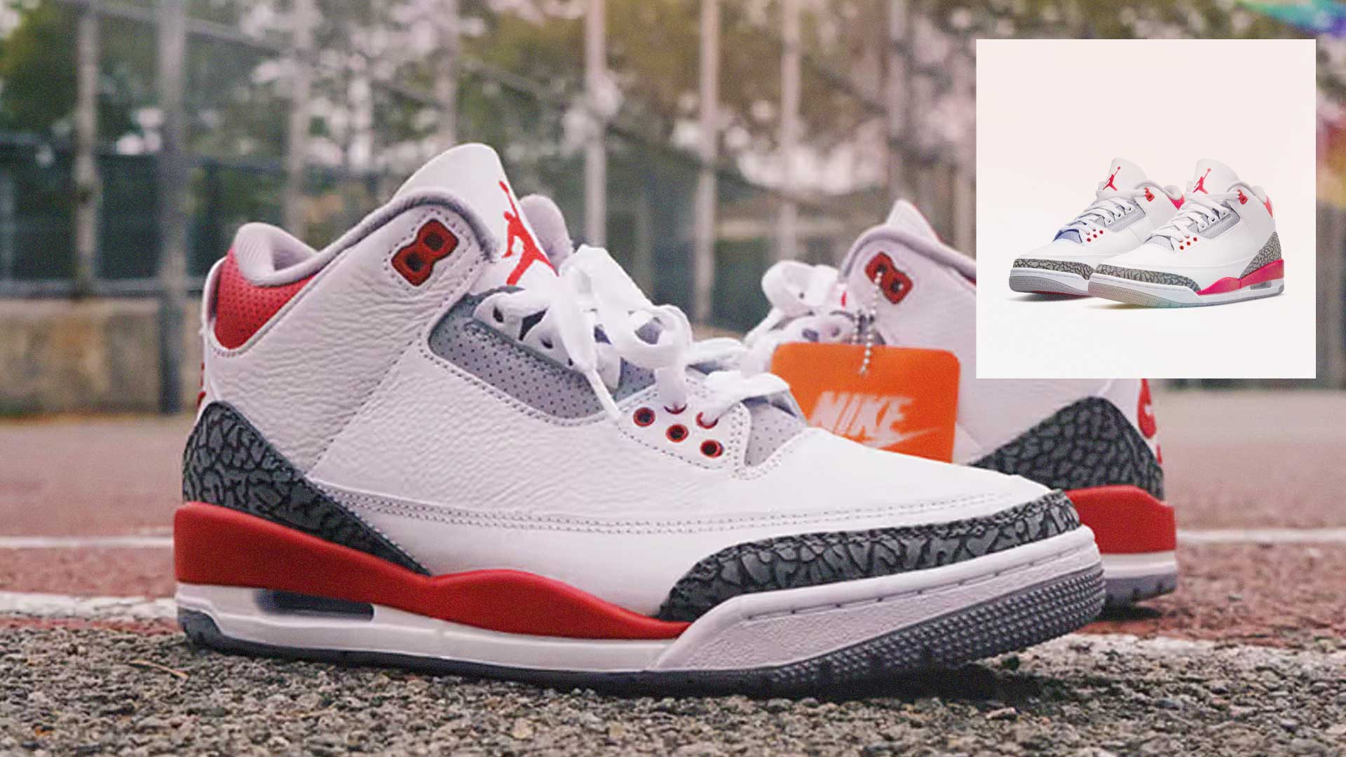 Air Jordan 3 “Fire Red”