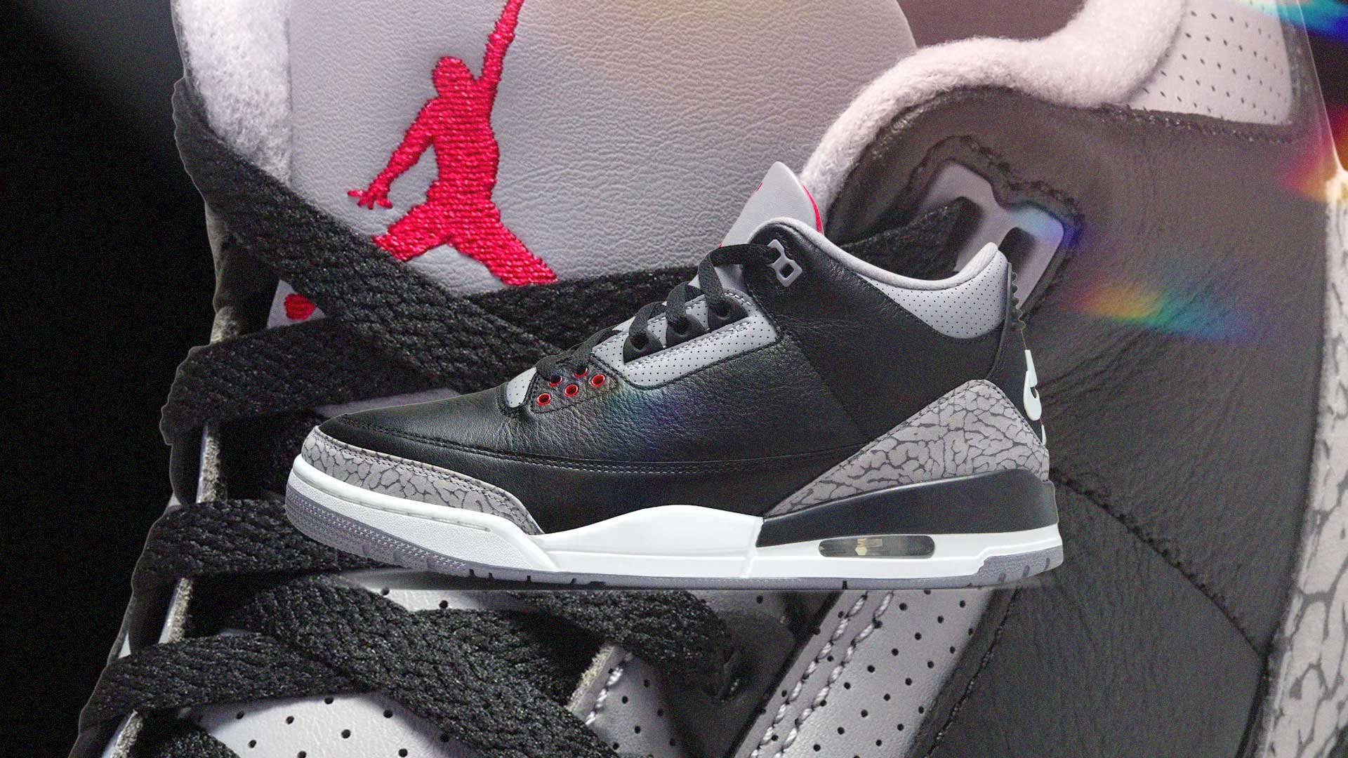 Air Jordan 3 Retro “Black Cement”