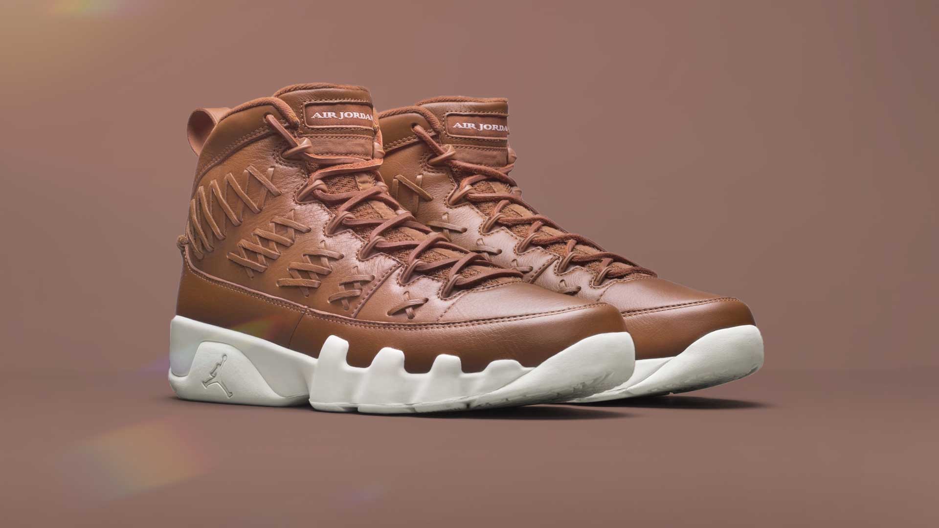 Air Jordan 9 Pinnacle ‘Baseball Glove Brown’