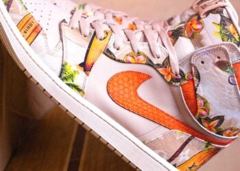 Louis Vuitton x Air Jordan 1 High Floral