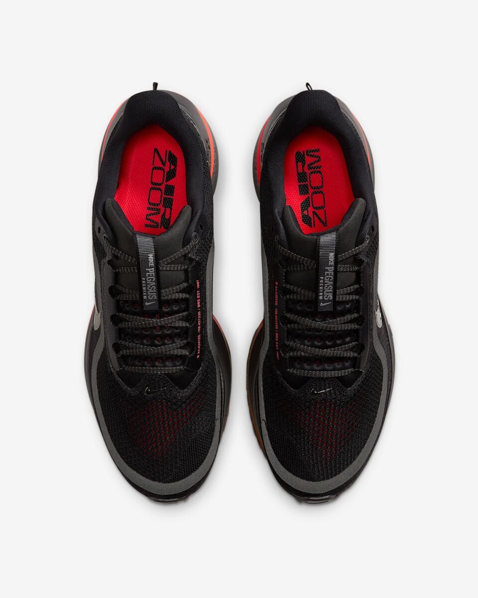 Nike Pegasus Premium "Black/Bright Crimson"