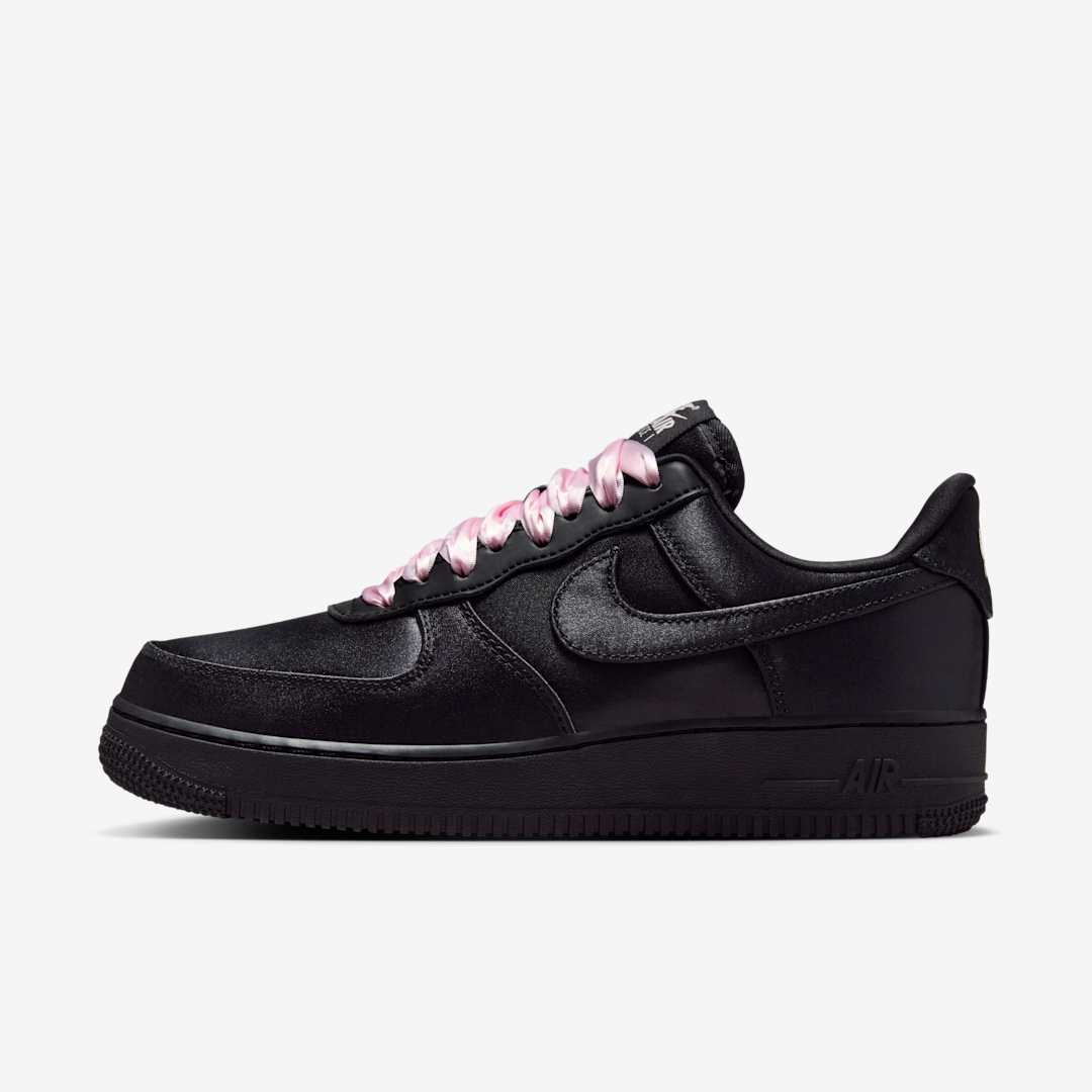 Nike Air Force 1 Low WMNS "Black Satin"