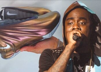 rapper wale Nike GT Future sneakers copper egg