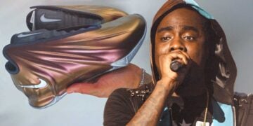 rapper wale Nike GT Future sneakers copper egg