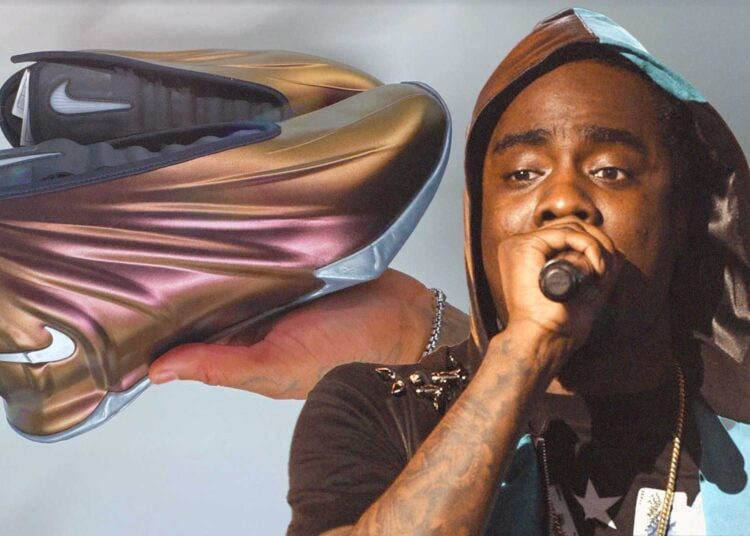 rapper wale Nike GT Future sneakers copper egg