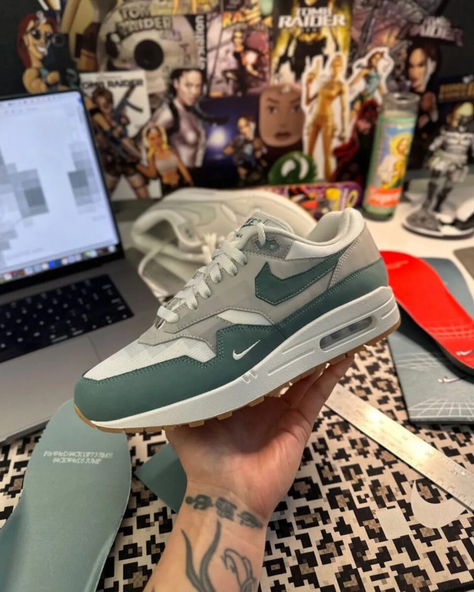 tomb raider nike Air Max 1 Low Poly sneaker