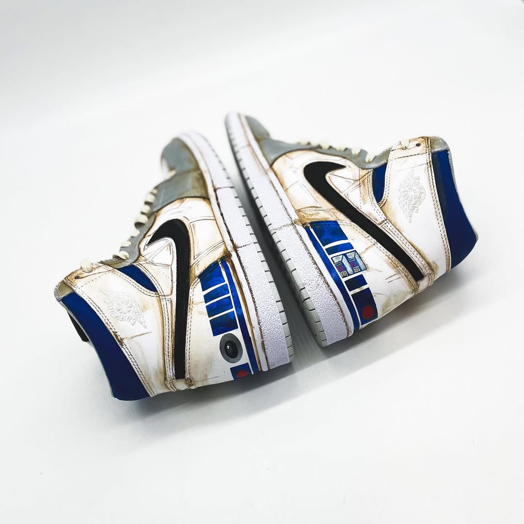 "R2D2" Air Jordan 1