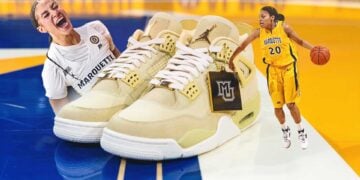 Marquette Air Jordan 4 PE 