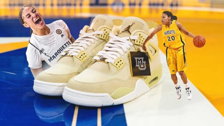 Marquette Air Jordan 4 PE 