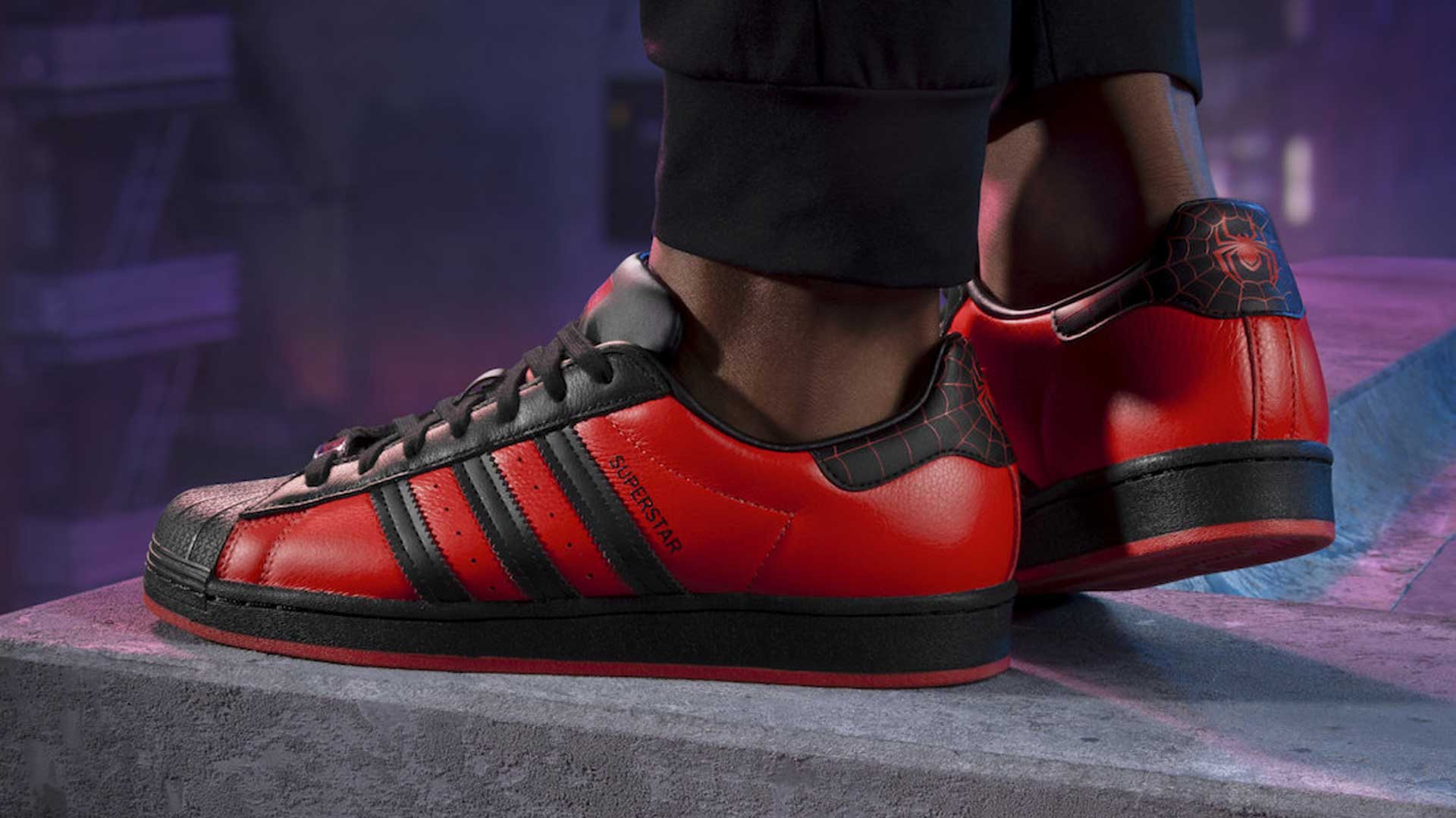 Adidas Superstar Marvel’s Spider-Man Miles Morales