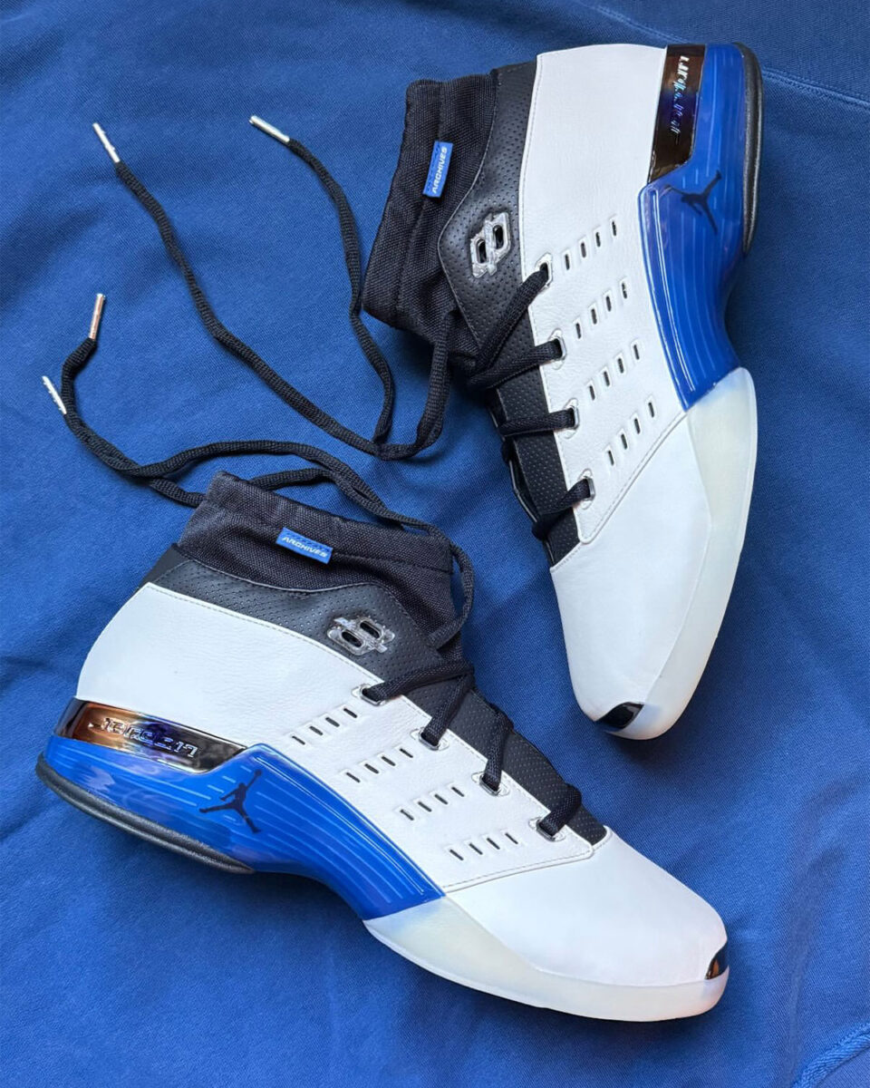 Infinte Archives x Air Jordan 17 Low College Blue