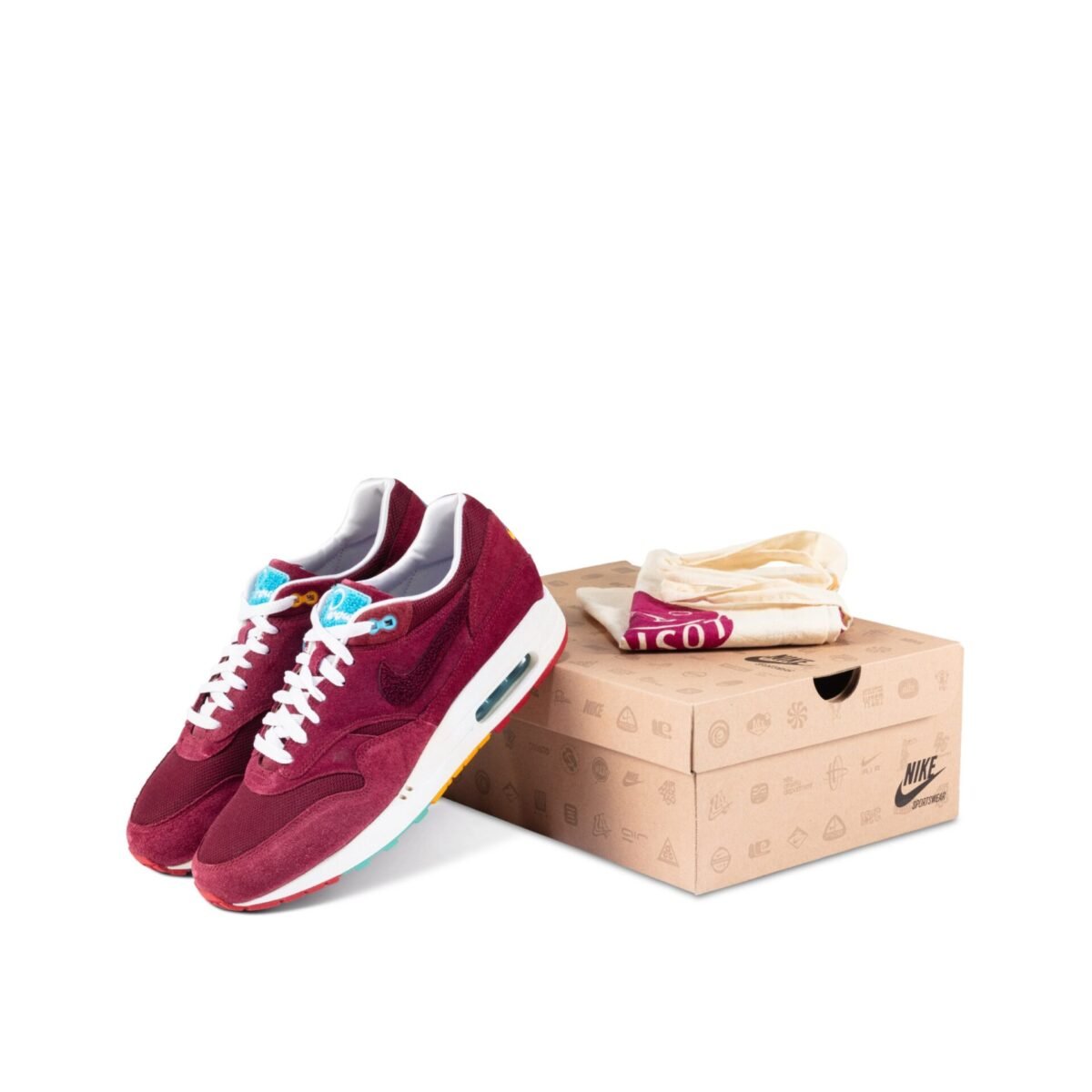 Patta x Parra x Nike Air Max 1 "Cherrywood"