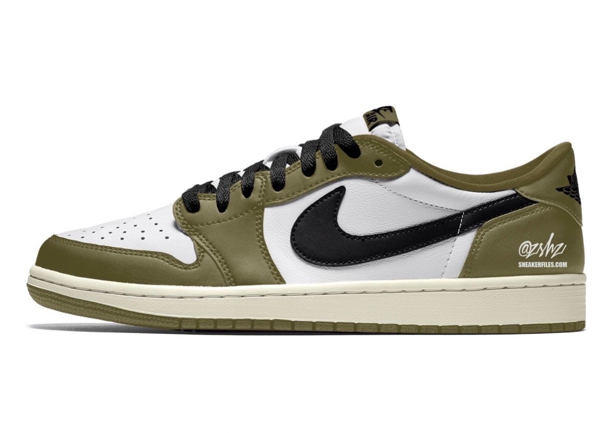 Air Jordan 1 Low OG "Medium Olive"