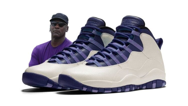 Air Jordan 10 "Hydrangeas"